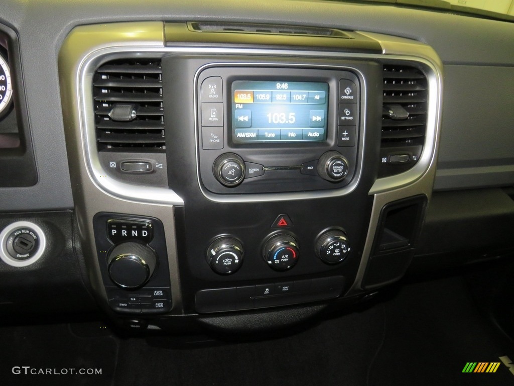 2018 1500 SLT Quad Cab 4x4 - Bright Silver Metallic / Black/Diesel Gray photo #26