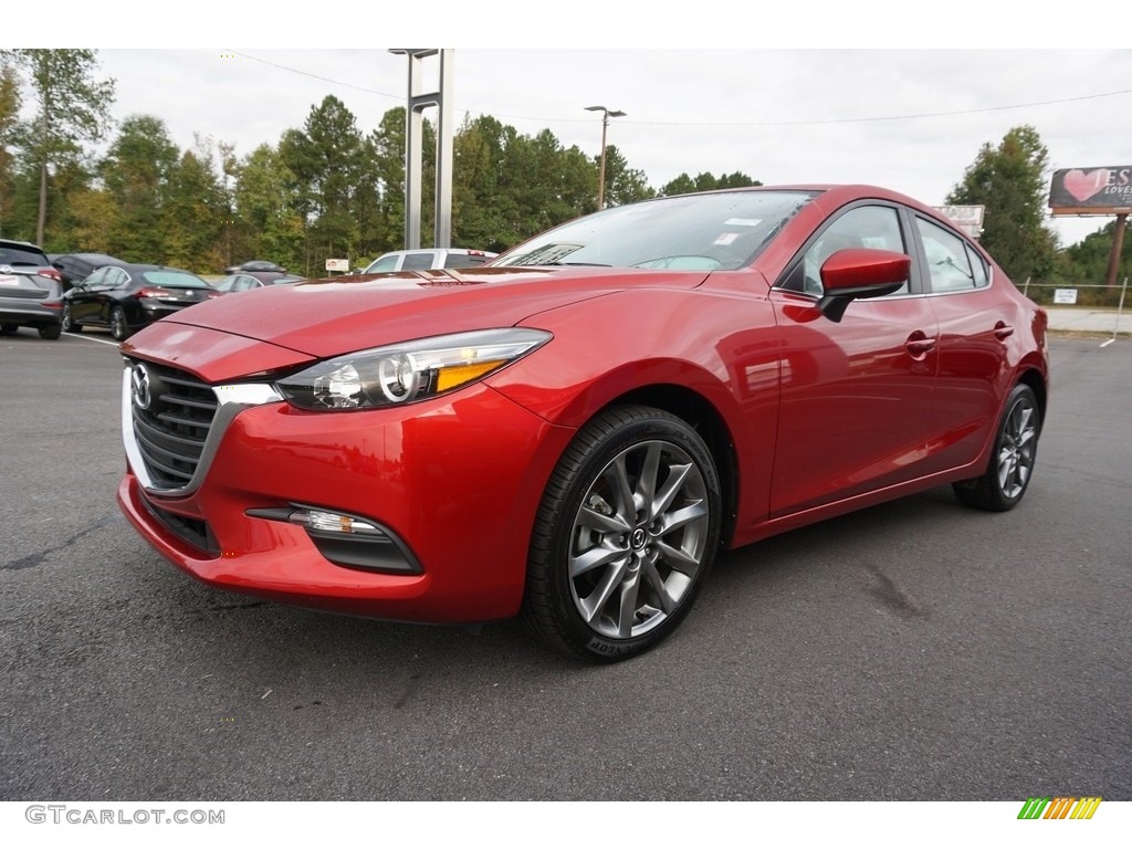 Soul Red Metallic 2018 Mazda MAZDA3 Touring 4 Door Exterior Photo #130068146