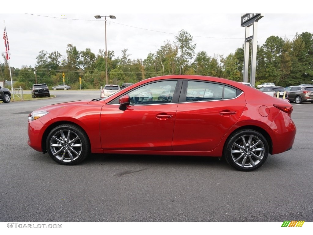Soul Red Metallic 2018 Mazda MAZDA3 Touring 4 Door Exterior Photo #130068260