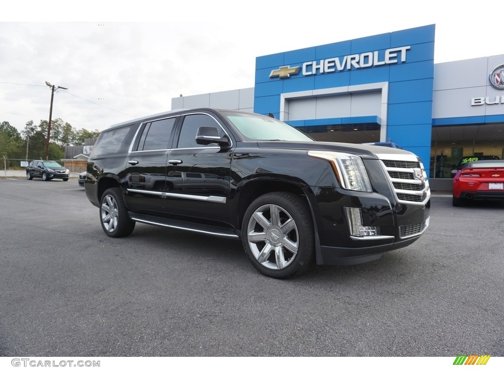 2018 Escalade ESV Luxury 4WD - Black Raven / Jet Black photo #1
