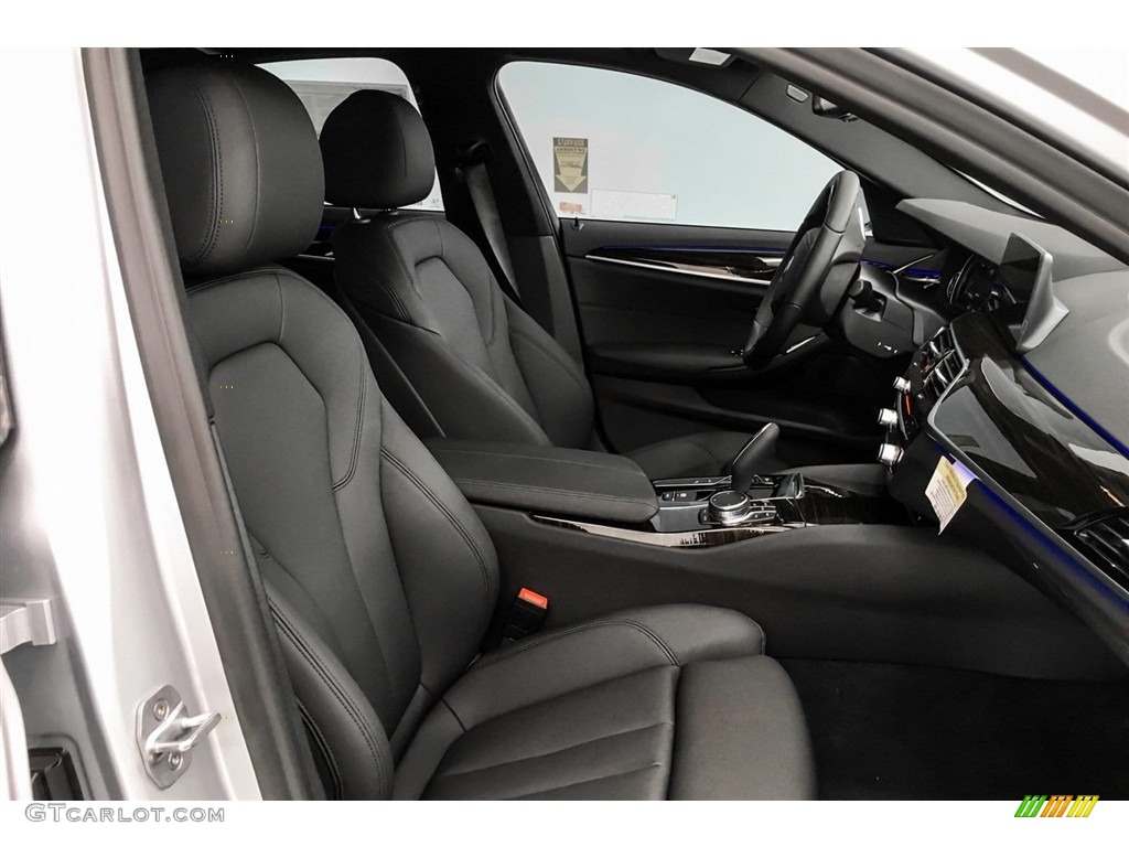 2019 5 Series 530e iPerformance Sedan - Glacier Silver Metallic / Black photo #5