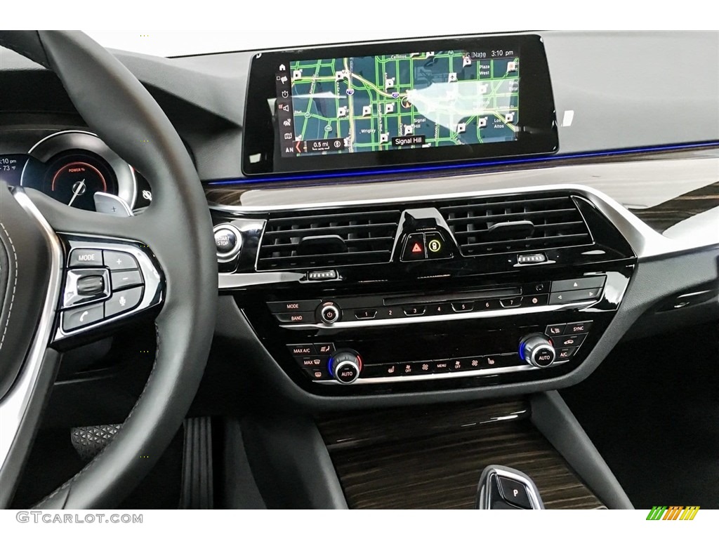 2019 5 Series 530e iPerformance Sedan - Glacier Silver Metallic / Black photo #6