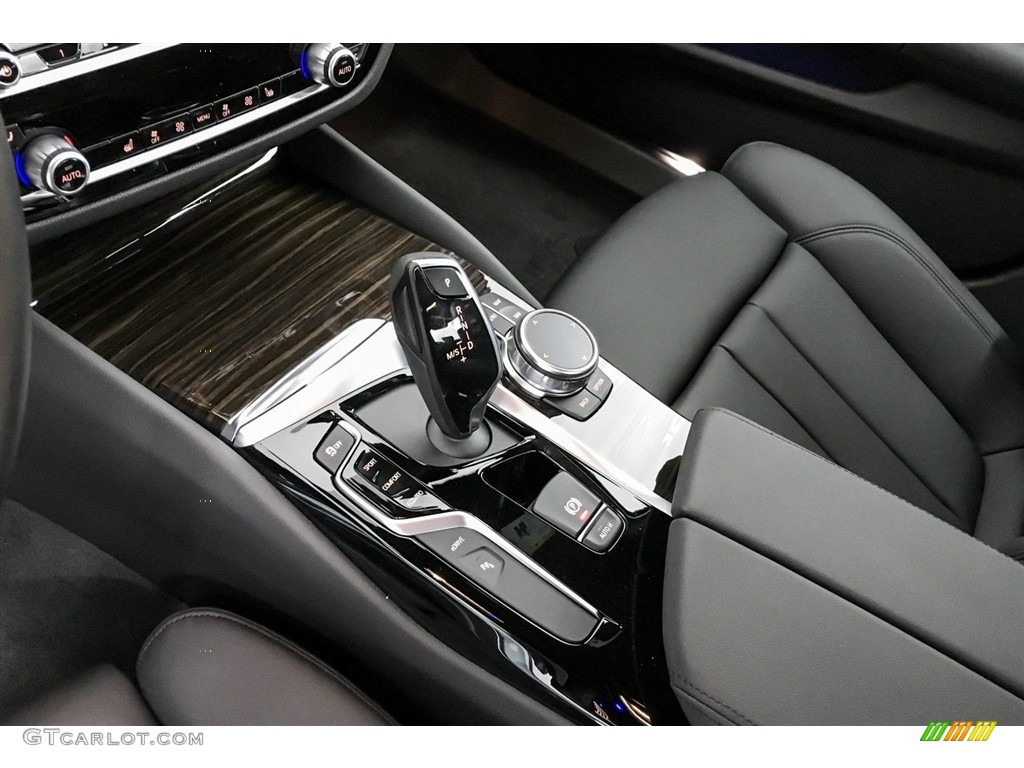 2019 5 Series 530e iPerformance Sedan - Glacier Silver Metallic / Black photo #7