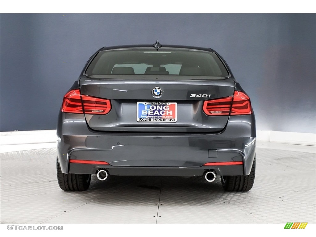 2018 3 Series 340i Sedan - Mineral Grey Metallic / Black photo #3