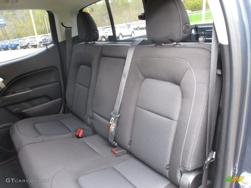 2019 Chevrolet Colorado LT Crew Cab 4x4 Rear Seat Photo #130071105