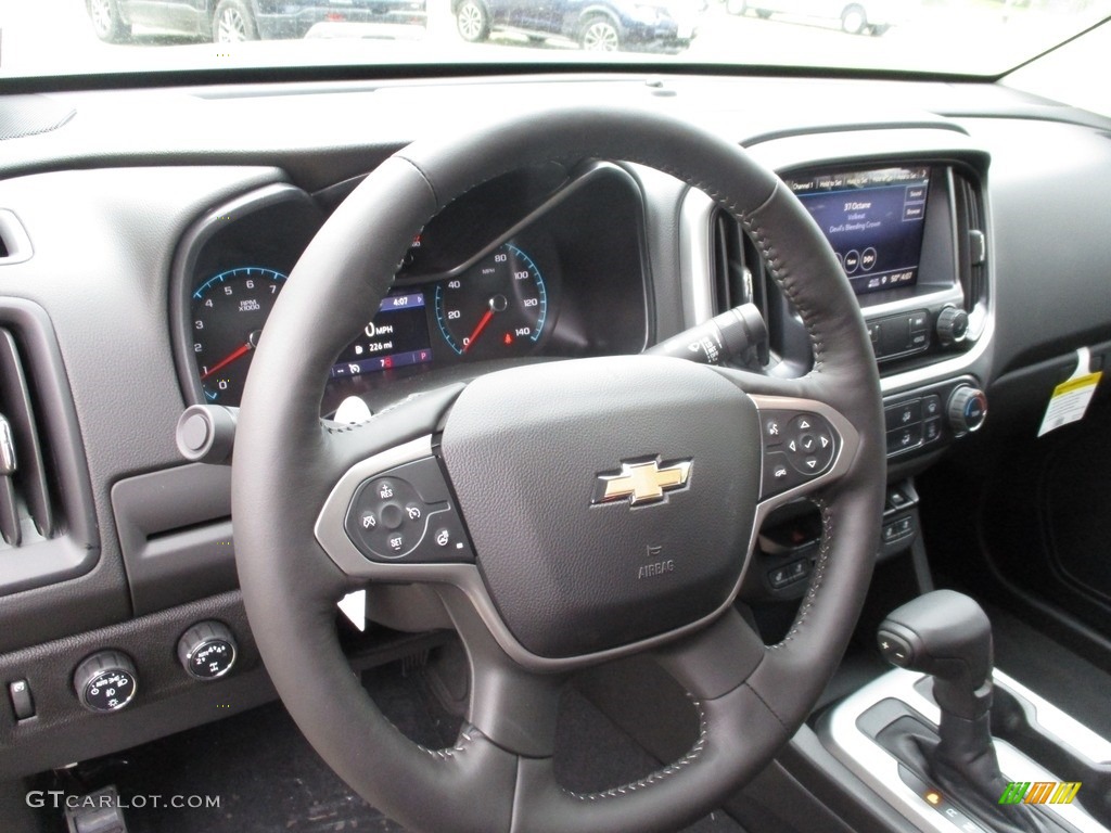 2019 Colorado LT Crew Cab 4x4 - Shadow Gray Metallic / Jet Black photo #13