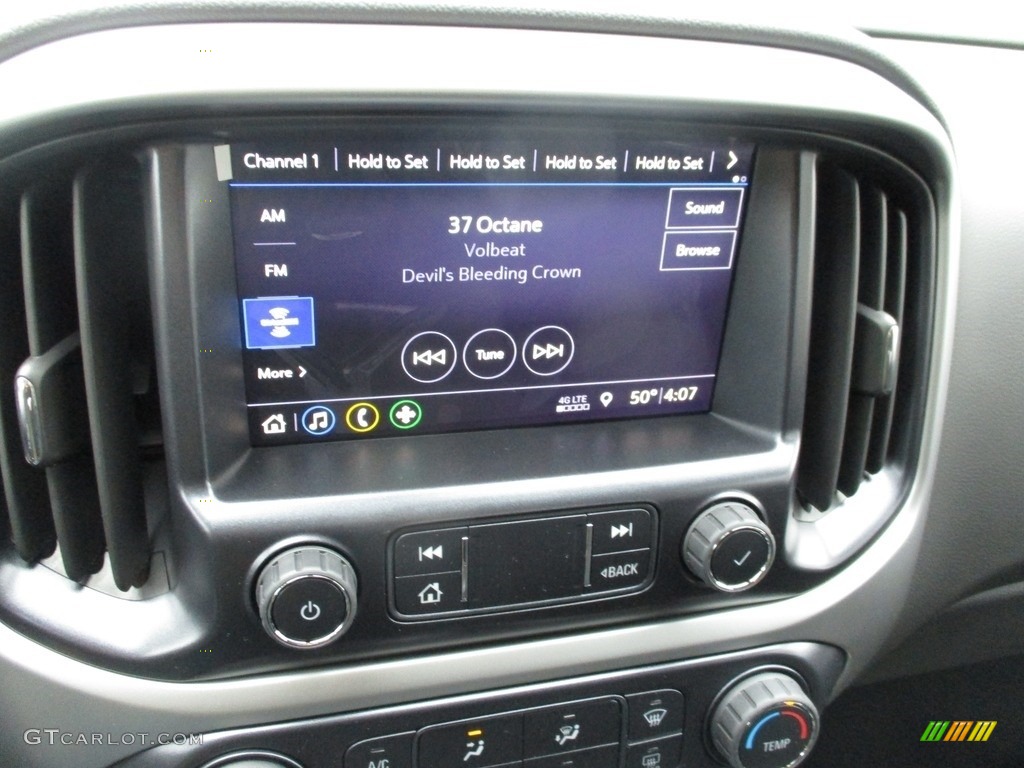 2019 Chevrolet Colorado LT Crew Cab 4x4 Controls Photo #130071177