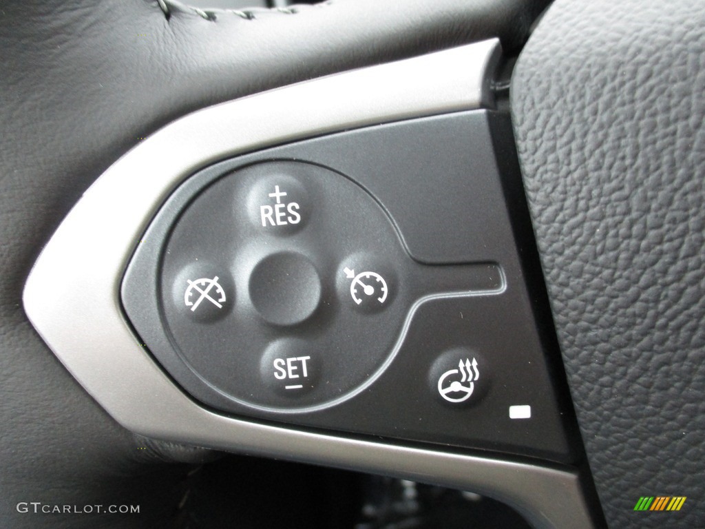 2019 Chevrolet Colorado LT Crew Cab 4x4 Jet Black Steering Wheel Photo #130071240
