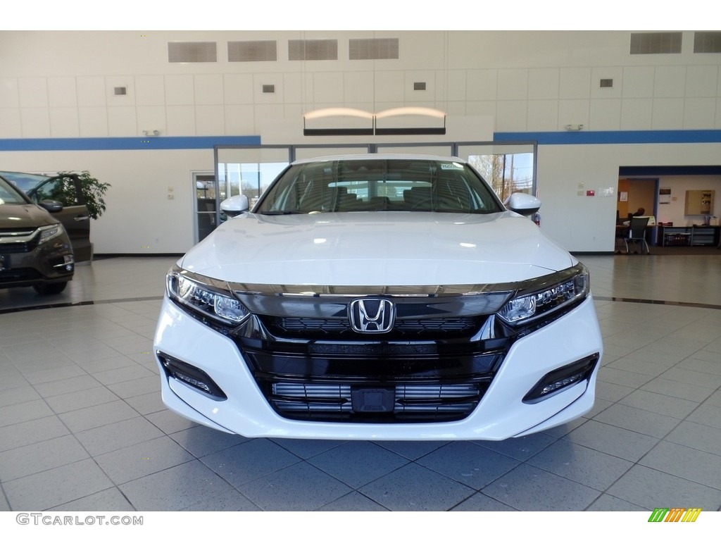 2018 Accord Sport Sedan - Platinum White Pearl / Black photo #2