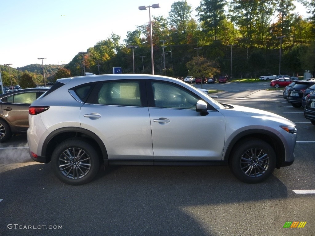 2018 CX-5 Sport AWD - Sonic Silver Metallic / Black photo #1