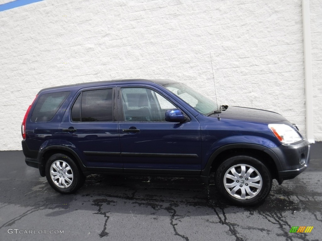 2005 CR-V EX 4WD - Eternal Blue Pearl / Black photo #2
