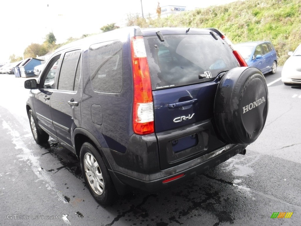 2005 CR-V EX 4WD - Eternal Blue Pearl / Black photo #7