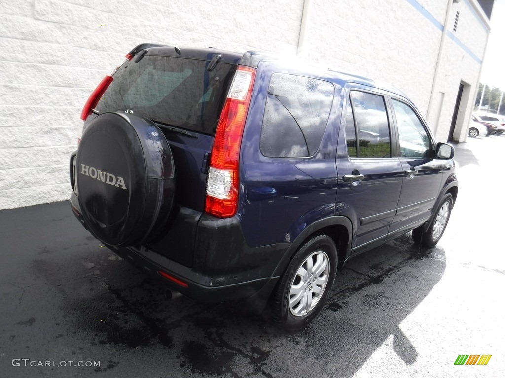 2005 CR-V EX 4WD - Eternal Blue Pearl / Black photo #9