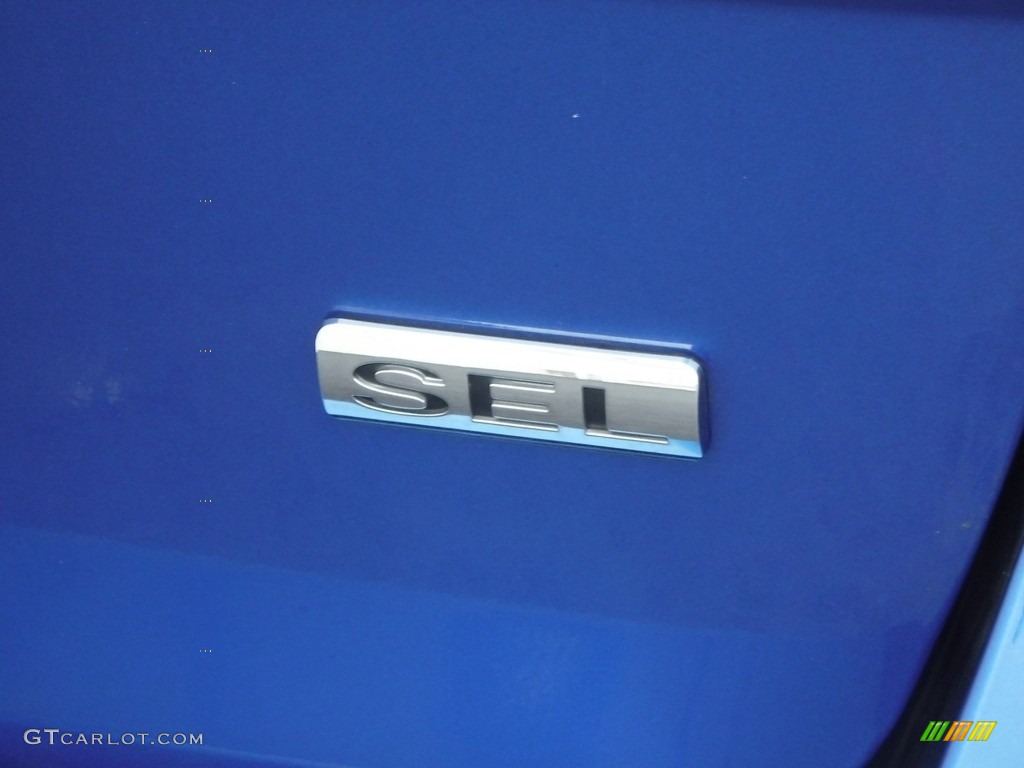 2010 Focus SEL Sedan - Blue Flame Metallic / Medium Stone photo #10
