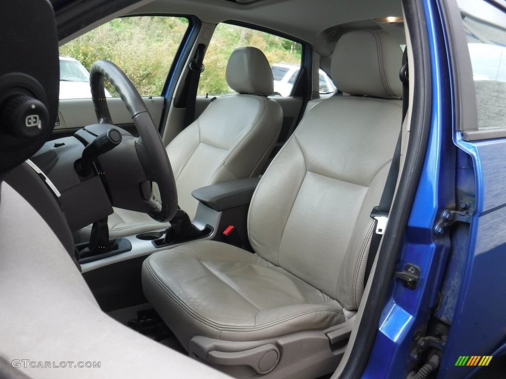 2010 Focus SEL Sedan - Blue Flame Metallic / Medium Stone photo #13