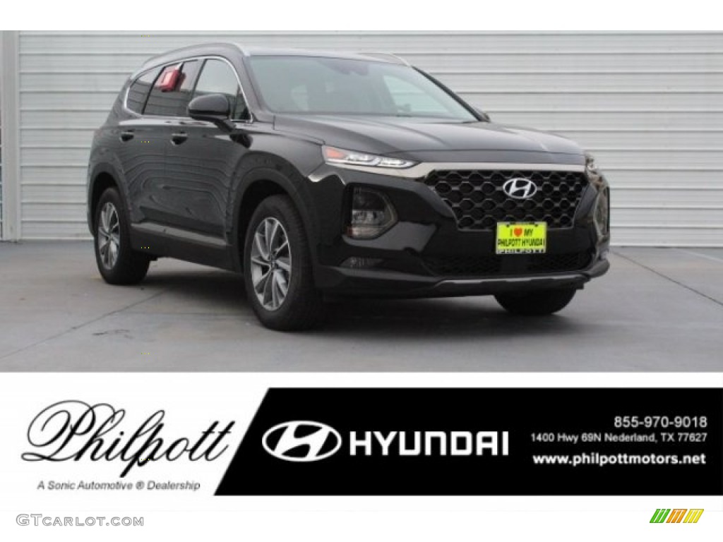 Twilight Black Hyundai Santa Fe
