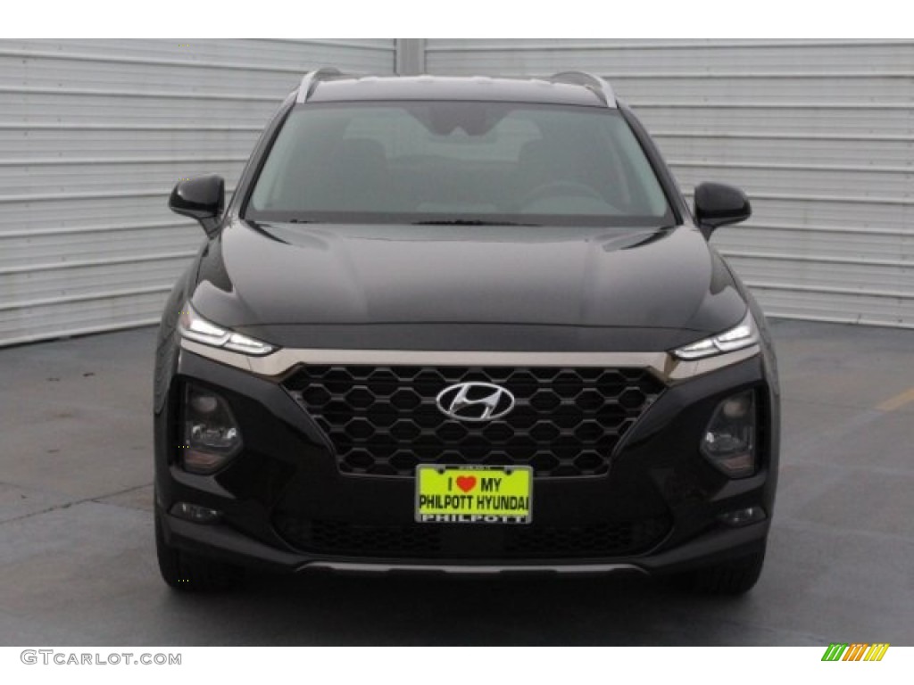 2019 Santa Fe SEL Plus - Twilight Black / Black photo #2