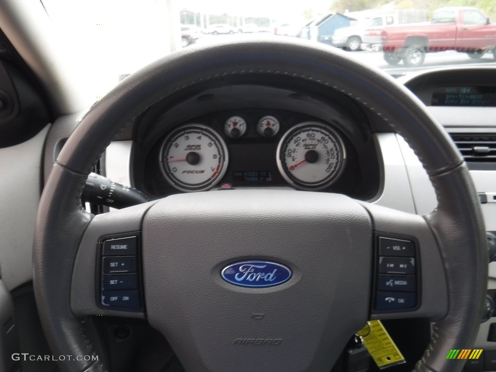2010 Focus SEL Sedan - Blue Flame Metallic / Medium Stone photo #21