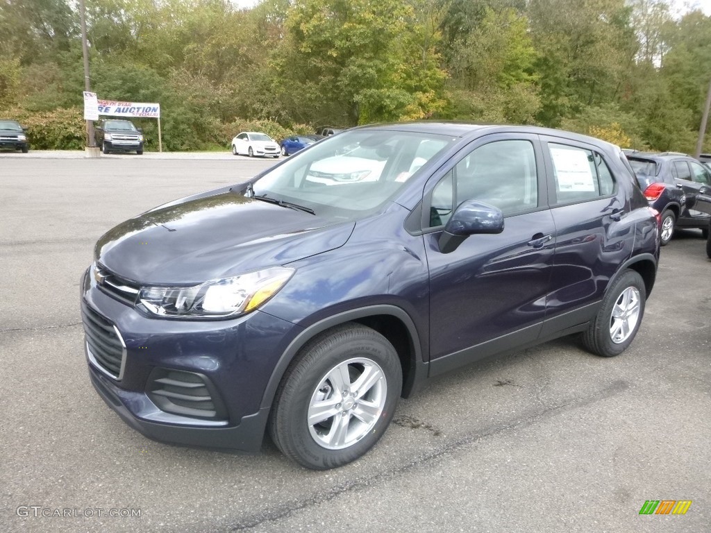 Storm Blue Metallic 2019 Chevrolet Trax LS Exterior Photo #130074303