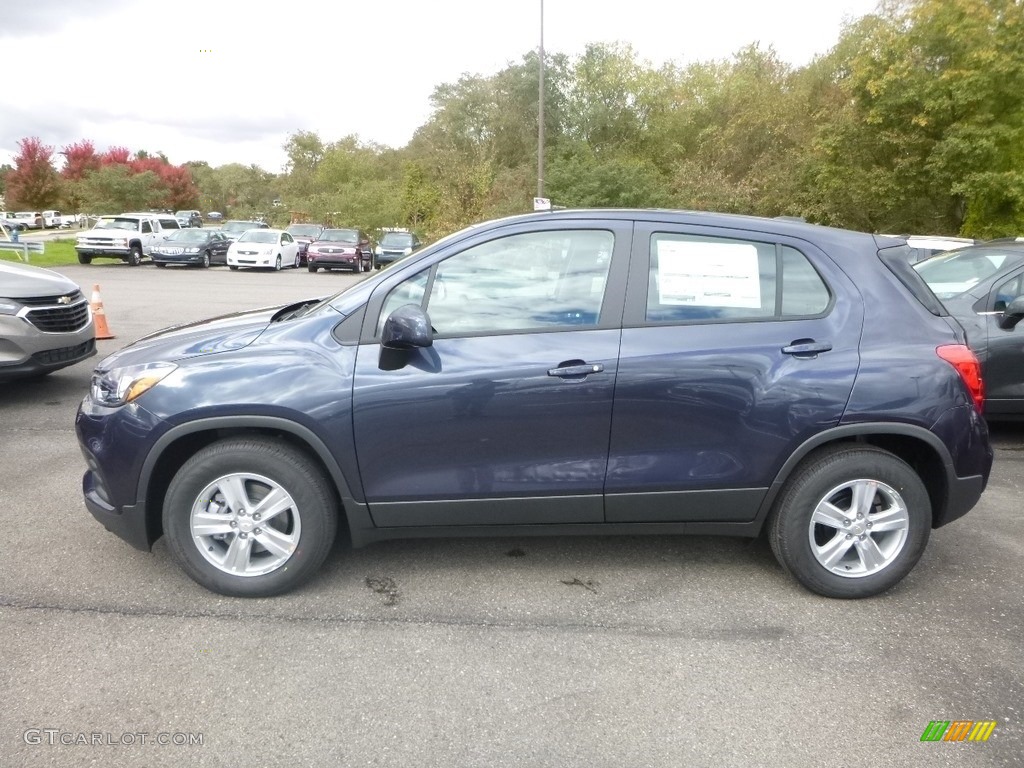 Storm Blue Metallic 2019 Chevrolet Trax LS Exterior Photo #130074339