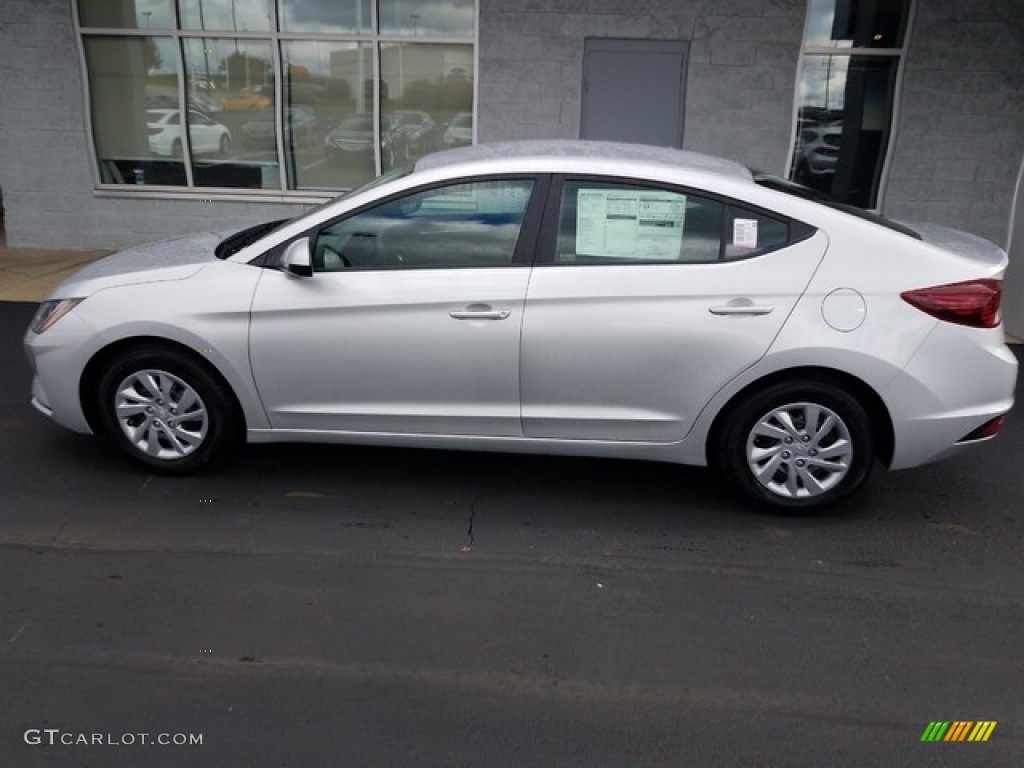 2019 Elantra SE - Symphony Silver / Black photo #7