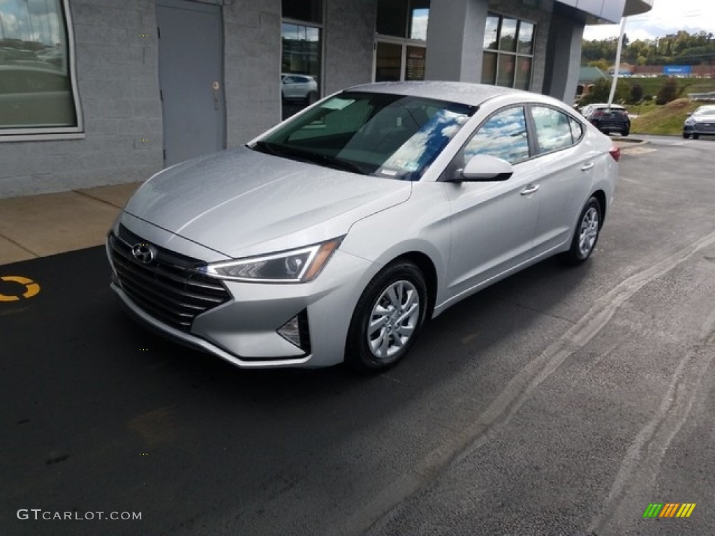 2019 Elantra SE - Symphony Silver / Black photo #8