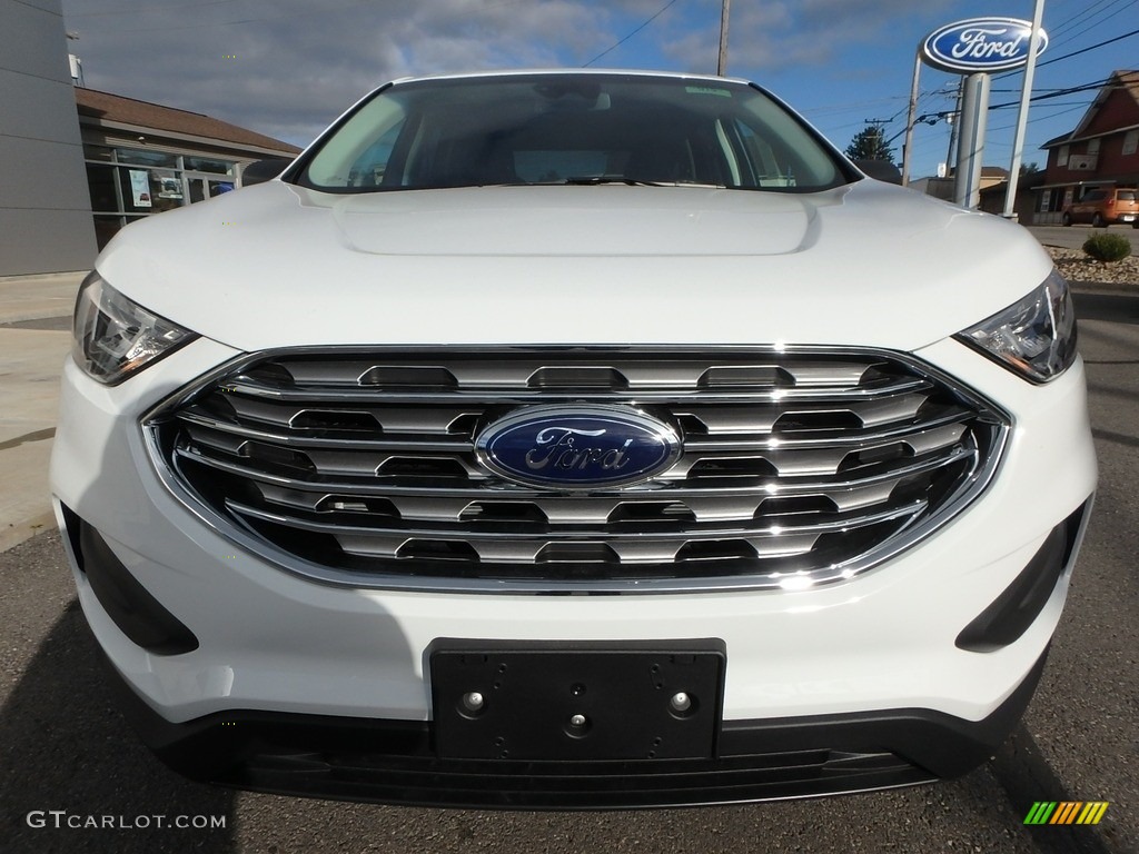2019 Edge SE AWD - Oxford White / Ebony photo #2