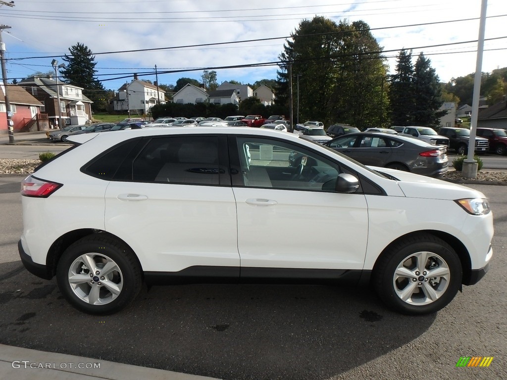 Oxford White 2019 Ford Edge SE AWD Exterior Photo #130075326