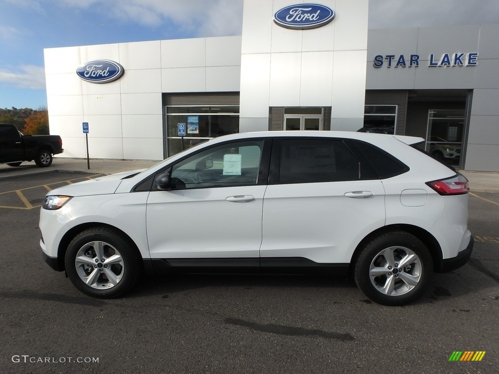 2019 Edge SE AWD - Oxford White / Ebony photo #9
