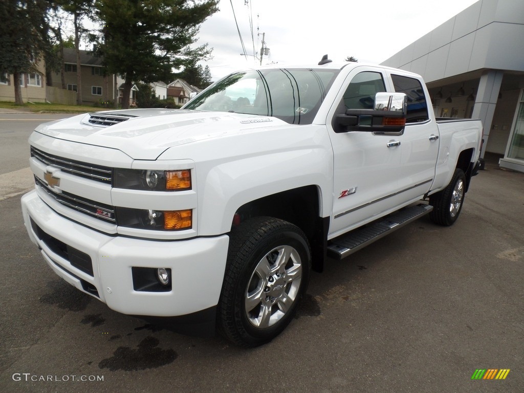 2019 Silverado 2500HD LTZ Crew Cab 4WD - Summit White / Dark Ash/Jet Black photo #1