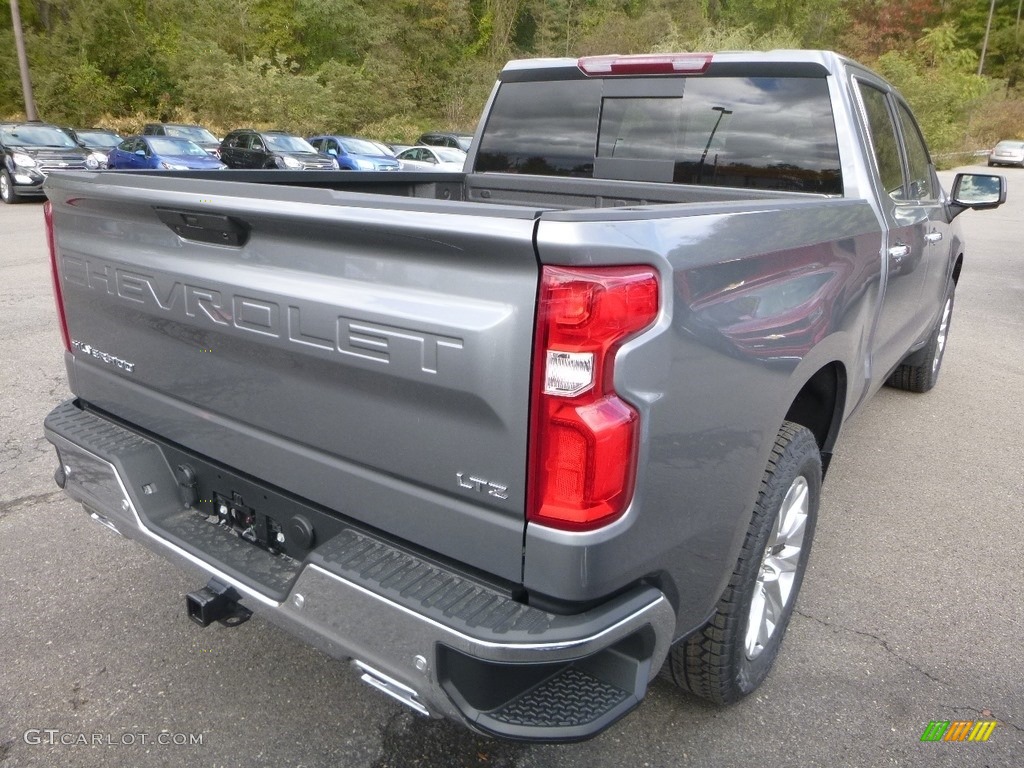 2019 Silverado 1500 LTZ Crew Cab 4WD - Satin Steel Metallic / Jet Black photo #5