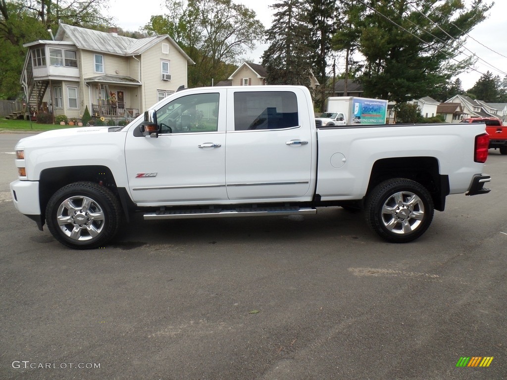 2019 Silverado 2500HD LTZ Crew Cab 4WD - Summit White / Dark Ash/Jet Black photo #8