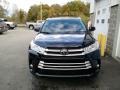 2019 Midnight Black Metallic Toyota Highlander XLE AWD  photo #6