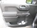 Jet Black 2019 Chevrolet Silverado 1500 LTZ Crew Cab 4WD Door Panel