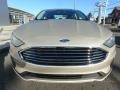 2019 White Gold Ford Fusion Hybrid SE  photo #2