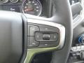 Jet Black 2019 Chevrolet Silverado 1500 LTZ Crew Cab 4WD Steering Wheel