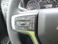 Jet Black 2019 Chevrolet Silverado 1500 LTZ Crew Cab 4WD Steering Wheel