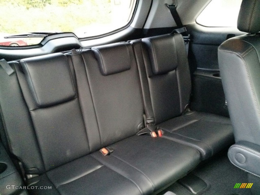 Black Interior 2019 Toyota Highlander XLE AWD Photo #130076175
