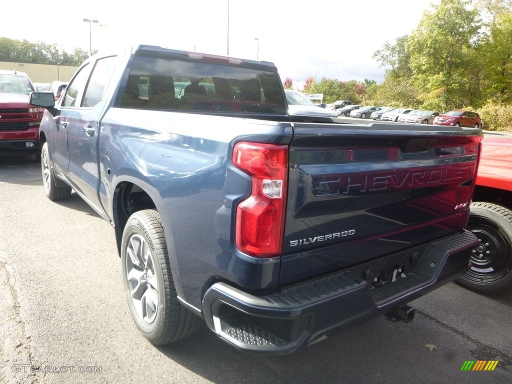 2019 Silverado 1500 RST Crew Cab 4WD - Northsky Blue Metallic / Jet Black photo #3