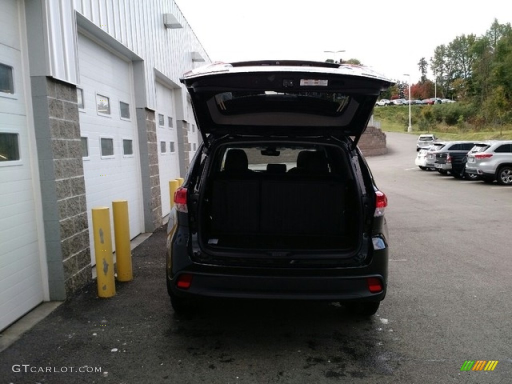 2019 Highlander XLE AWD - Midnight Black Metallic / Black photo #27