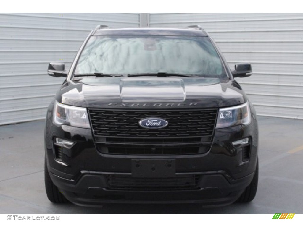 2018 Explorer Sport 4WD - Shadow Black / Ebony Black photo #2