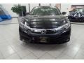 2018 Crystal Black Pearl Honda Civic LX Sedan  photo #2
