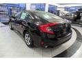 2018 Crystal Black Pearl Honda Civic LX Sedan  photo #4