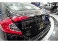 2018 Crystal Black Pearl Honda Civic LX Sedan  photo #27