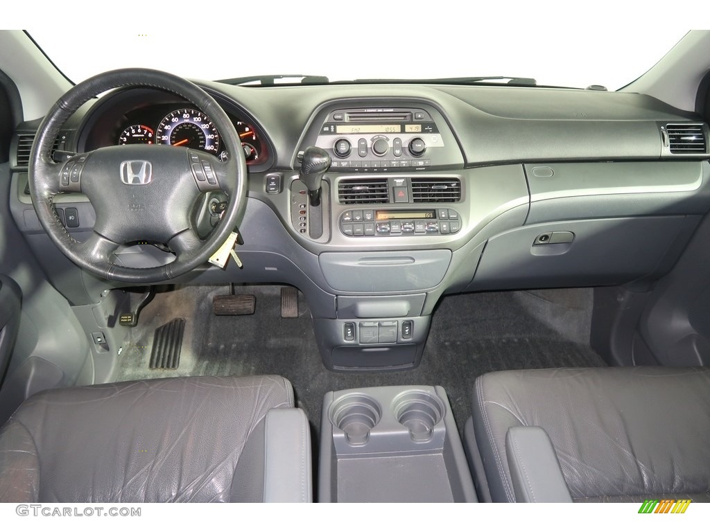 2007 Odyssey EX-L - Nimbus Gray Metallic / Black photo #15