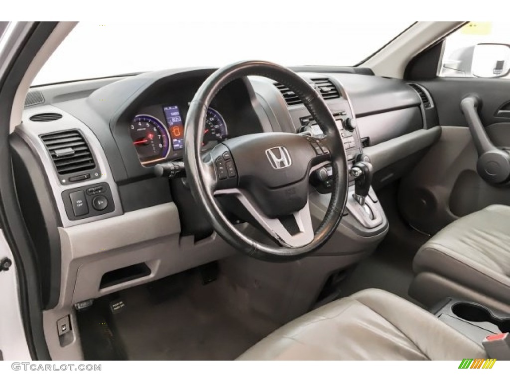 2009 CR-V EX-L - Alabaster Silver Metallic / Gray photo #22
