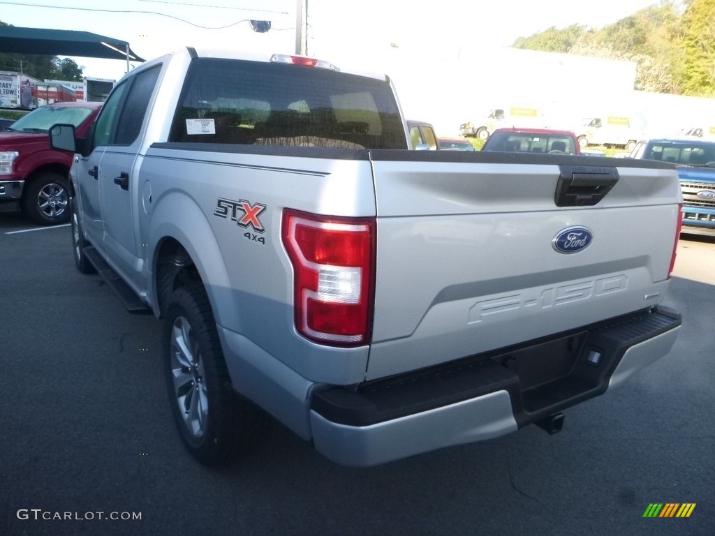 2018 F150 XL SuperCrew 4x4 - Ingot Silver / Earth Gray photo #5