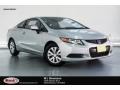 Alabaster Silver Metallic 2012 Honda Civic LX Coupe