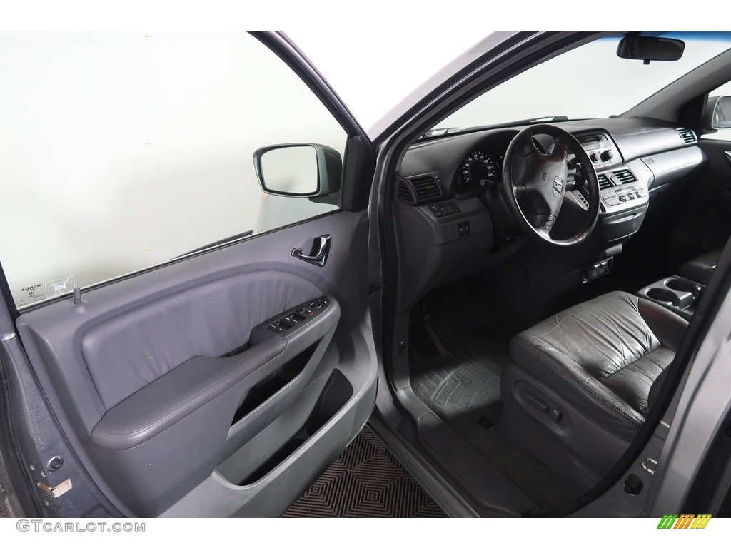 2007 Odyssey EX-L - Nimbus Gray Metallic / Black photo #35