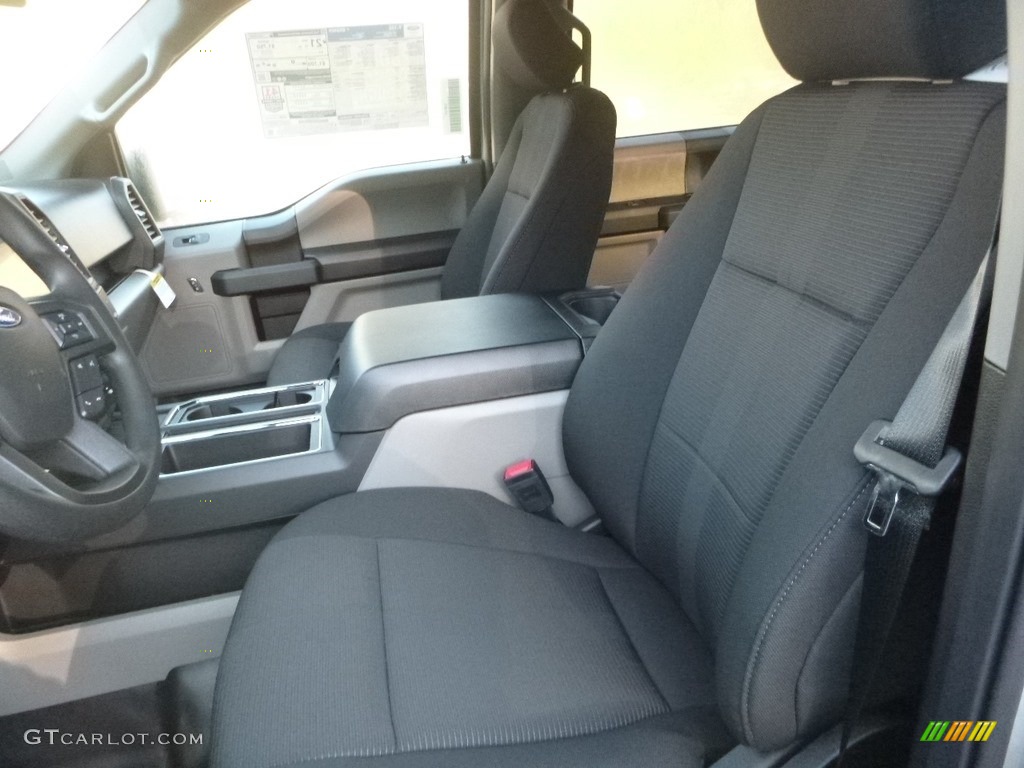 2018 F150 XL SuperCrew 4x4 - Ingot Silver / Earth Gray photo #9